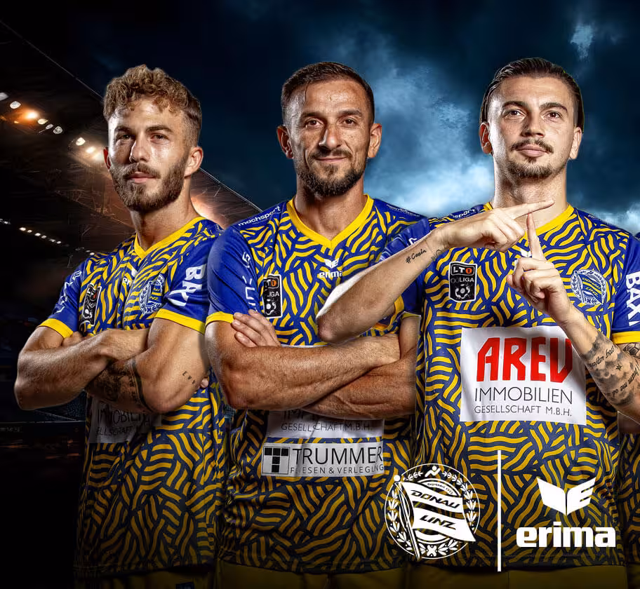 NEUES TRIKOT für ASKÖ DONAU LINZ