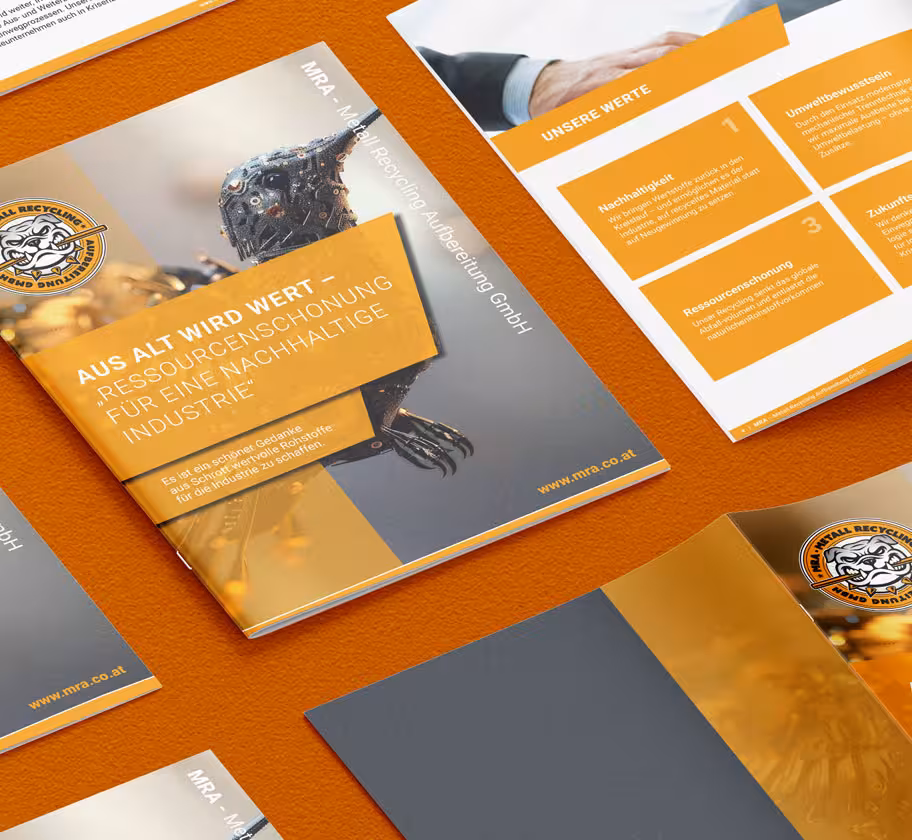 MRA – Metall Recycling Aufbereitung GmbH Imagebroschüre